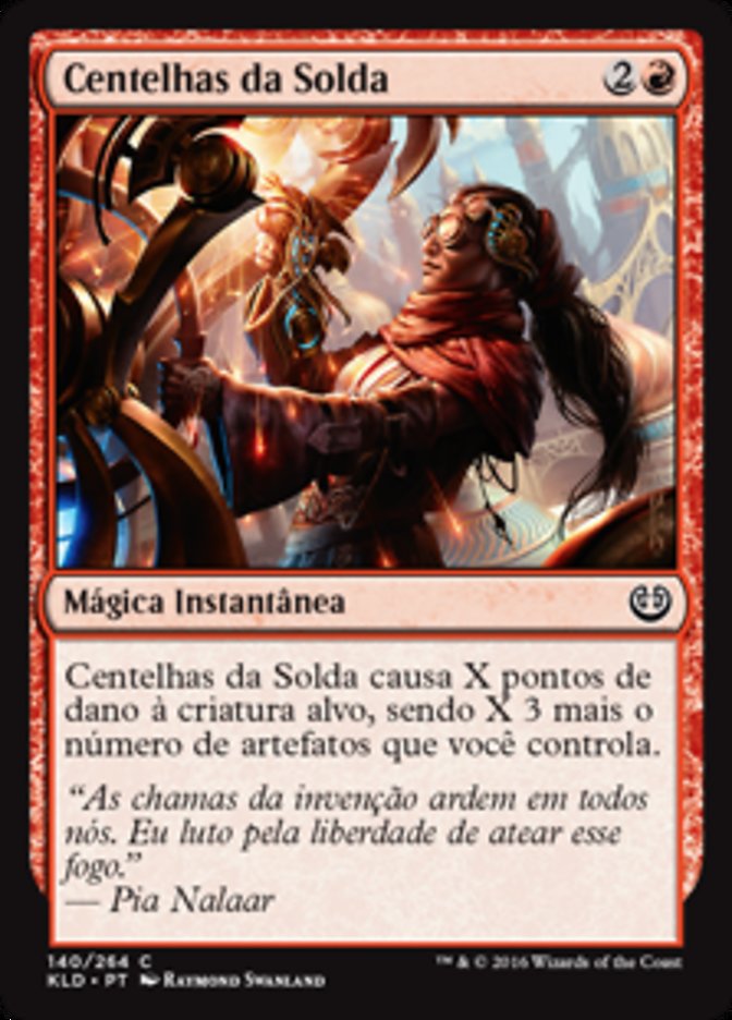 Centelhas da Solda / Welding Sparks - Magic: The Gathering - MoxLand