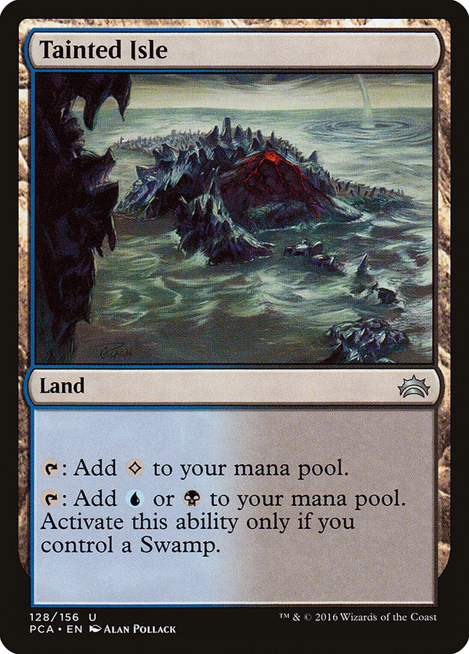 Ilha Contaminada / Tainted Isle - Magic: The Gathering - MoxLand