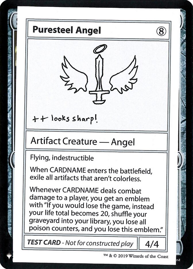 Puresteel Angel / Puresteel Angel - Magic: The Gathering - MoxLand