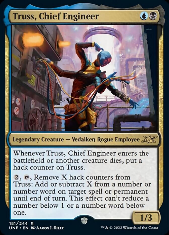 Truss, Chief Engineer - Magic: The Gathering - MoxLand