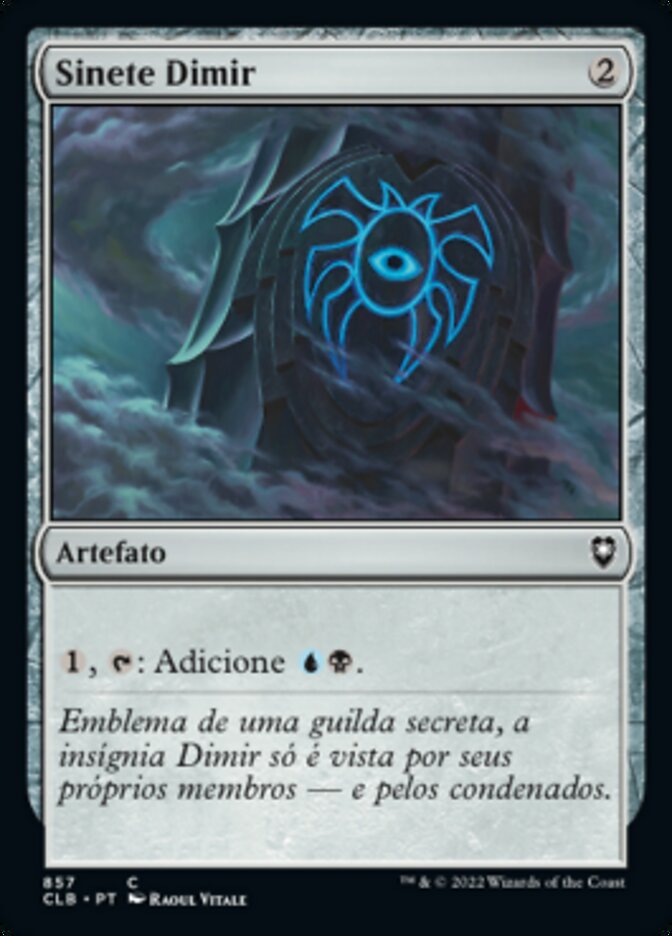 Sinete Dimir / Dimir Signet - Magic: The Gathering - MoxLand