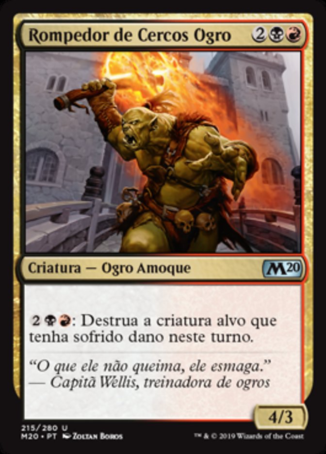 Rompedor de Cercos Ogro / Ogre Siegebreaker - Magic: The Gathering - MoxLand