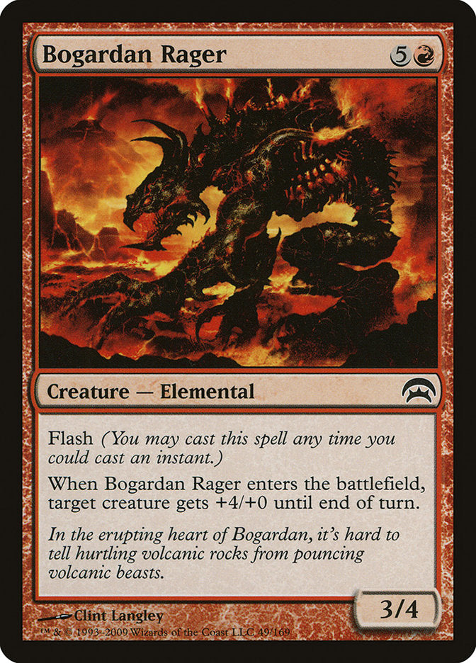 Raivoso de Bogardan / Bogardan Rager - Magic: The Gathering - MoxLand