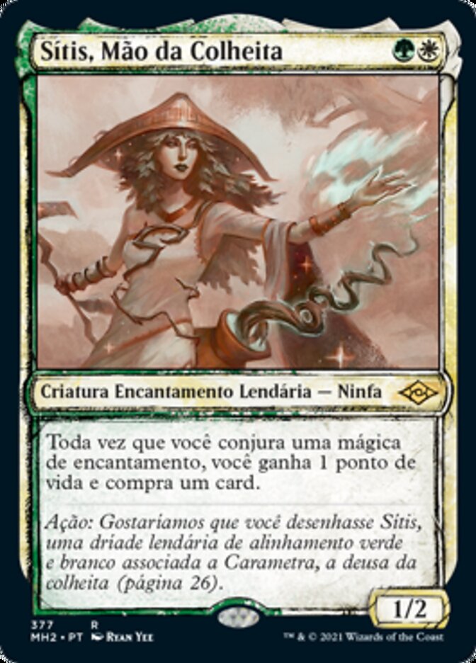 Sítis, Mão da Colheita / Sythis, Harvest's Hand - Magic: The Gathering - MoxLand