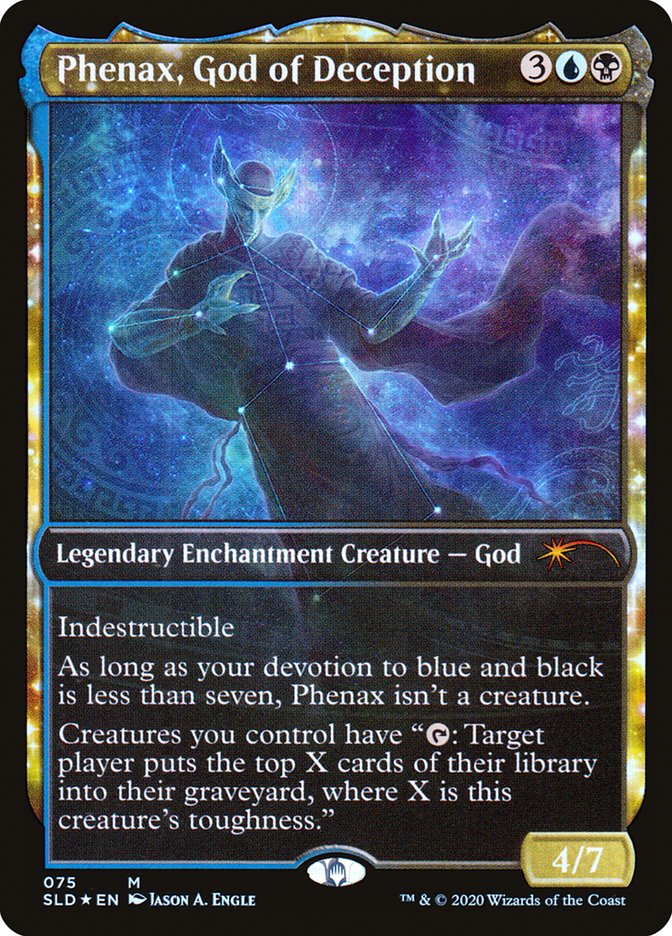 Fenax, Deus da Enganação / Phenax, God of Deception - Magic: The Gathering - MoxLand