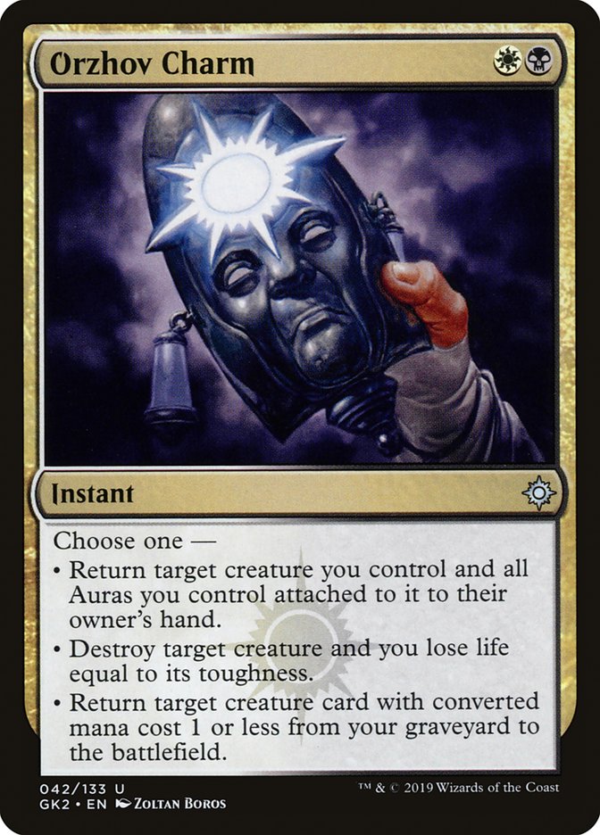 Amuleto Orzhov / Orzhov Charm - Magic: The Gathering - MoxLand
