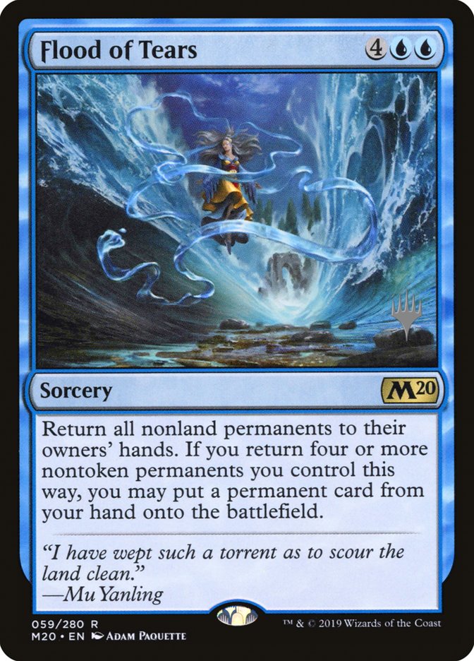 Inundação de Lágrimas / Flood of Tears - Magic: The Gathering - MoxLand