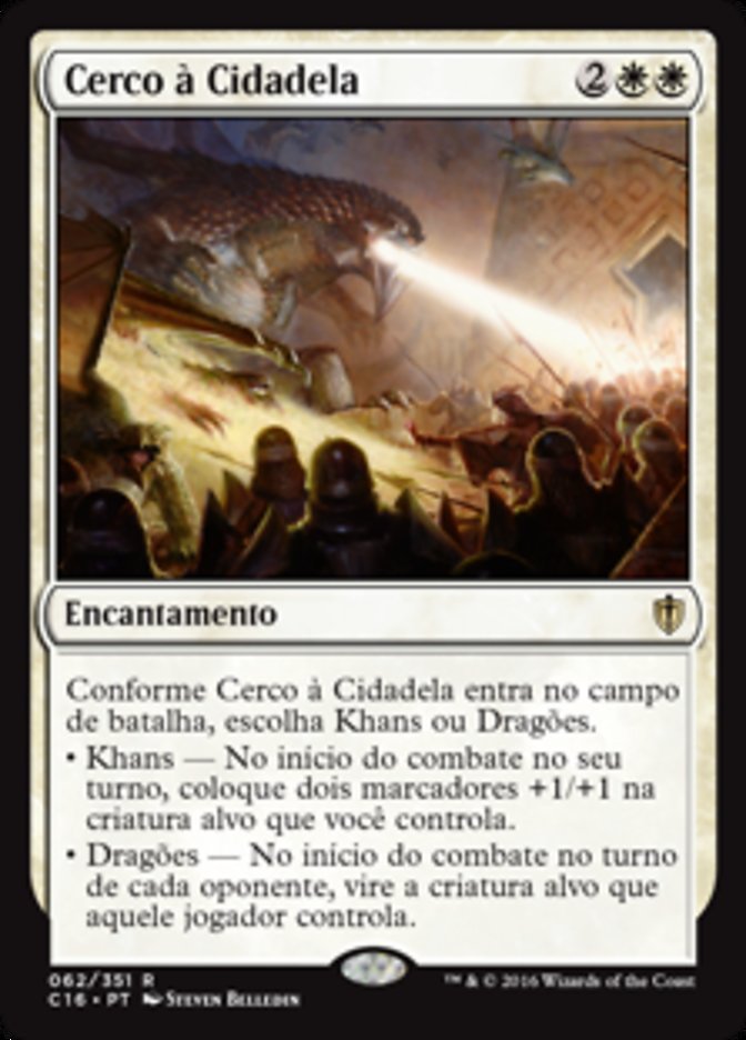 Cerco à Cidadela / Citadel Siege - Magic: The Gathering - MoxLand