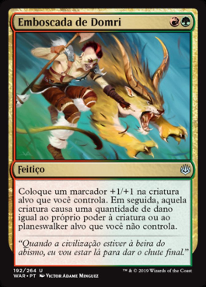 Emboscada de Domri / Domri's Ambush - Magic: The Gathering - MoxLand