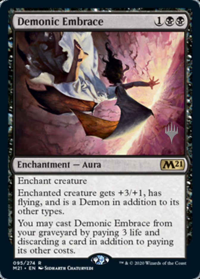 Abraço Demoníaco / Demonic Embrace - Magic: The Gathering - MoxLand