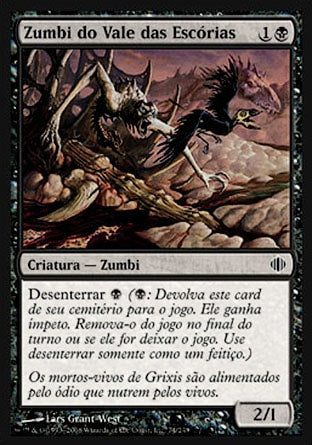 Zumbi do Vale das Escórias / Dregscape Zombie - Magic: The Gathering - MoxLand