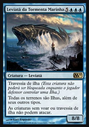 Leviatã da Tormenta Marinha / Stormtide Leviathan - Magic: The Gathering - MoxLand