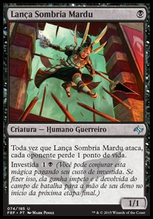 Lança Sombria Mardu / Mardu Shadowspear - Magic: The Gathering - MoxLand