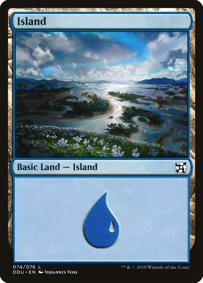 Ilha / Island - Magic: The Gathering - MoxLand