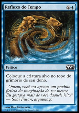 Refluxo do Tempo / Time Ebb - Magic: The Gathering - MoxLand