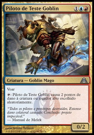 Piloto de Teste Goblin / Goblin Test Pilot - Magic: The Gathering - MoxLand