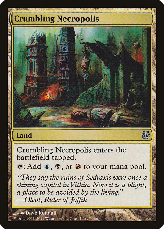 Necrópole Despedaçada / Crumbling Necropolis - Magic: The Gathering - MoxLand