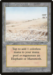 Elephant Graveyard / Elephant Graveyard - Magic: The Gathering - MoxLand