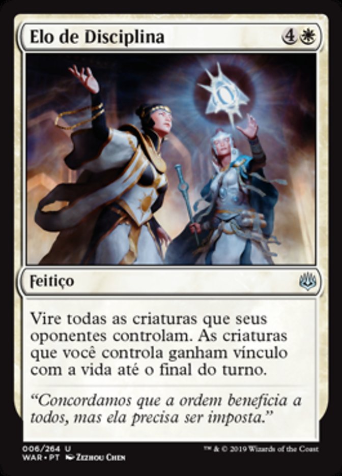 Elo de Disciplina / Bond of Discipline - Magic: The Gathering - MoxLand