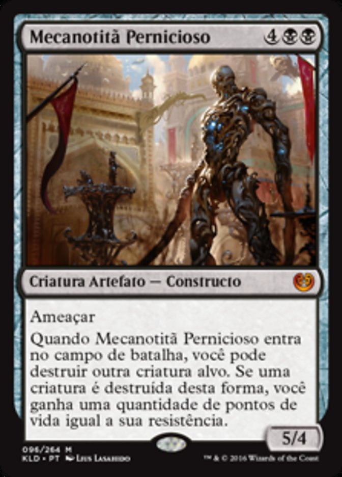 Mecanotitã Pernicioso / Noxious Gearhulk - Magic: The Gathering - MoxLand