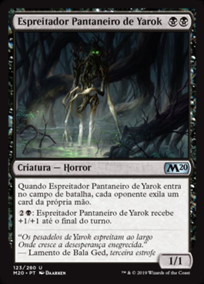 Espreitador Pantaneiro de Yarok / Yarok's Fenlurker - Magic: The Gathering - MoxLand