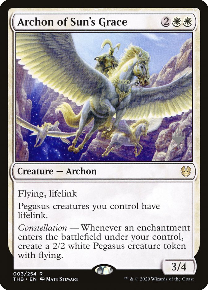 Arconte da Graça do Sol / Archon of Sun's Grace - Magic: The Gathering - MoxLand