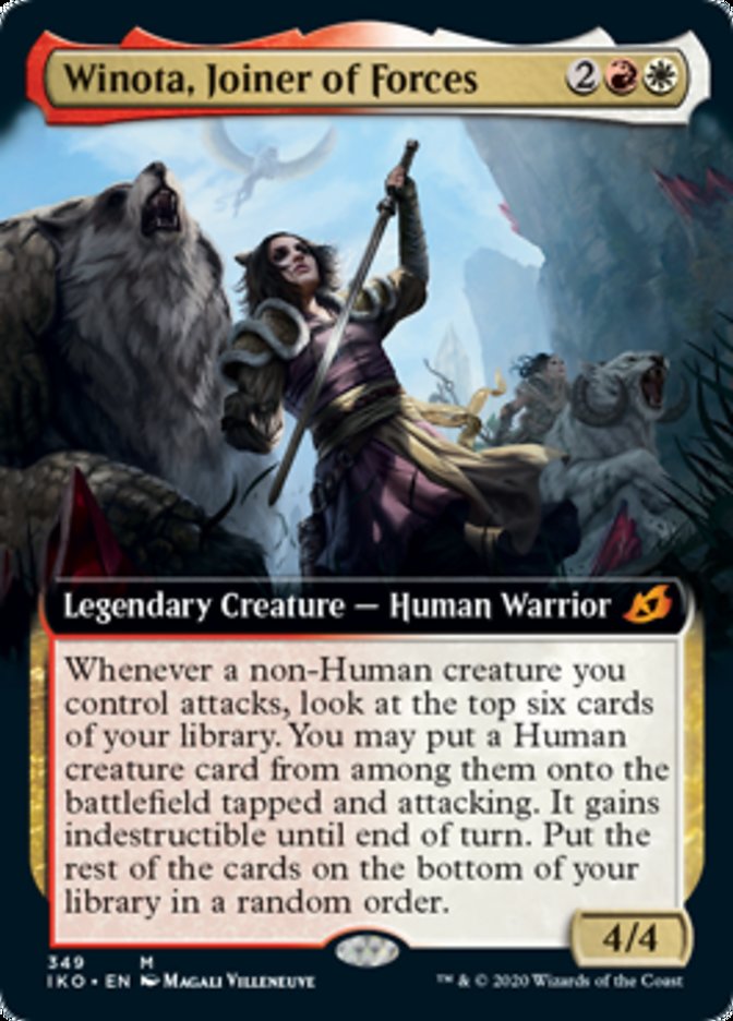 Winota, Agregadora de Forças / Winota, Joiner of Forces - Magic: The Gathering - MoxLand