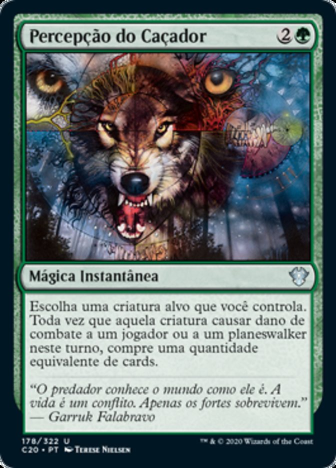 Percepção do Caçador / Hunter's Insight - Magic: The Gathering - MoxLand