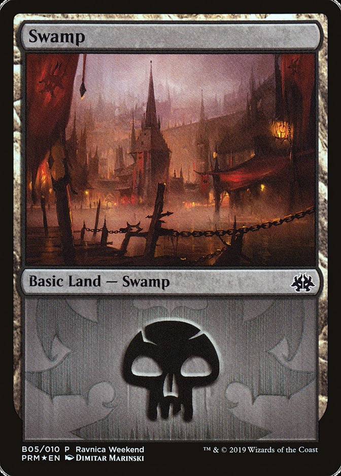 Pântano / Swamp - Magic: The Gathering - MoxLand