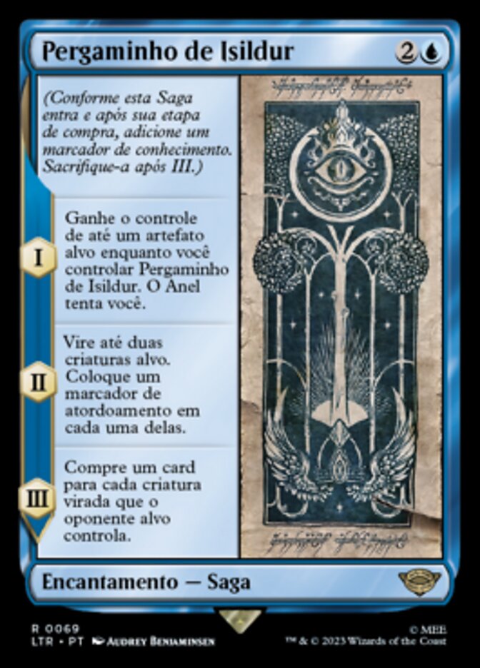 Pergaminho de Isildur / Scroll of Isildur - Magic: The Gathering - MoxLand