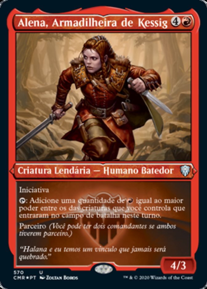 Alena, Armadilheira de Kessig / Alena, Kessig Trapper - Magic: The Gathering - MoxLand