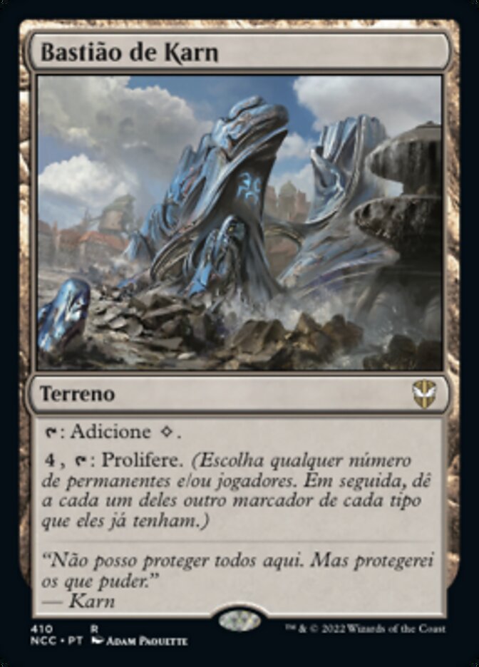 Bastião de Karn / Karn's Bastion - Magic: The Gathering - MoxLand