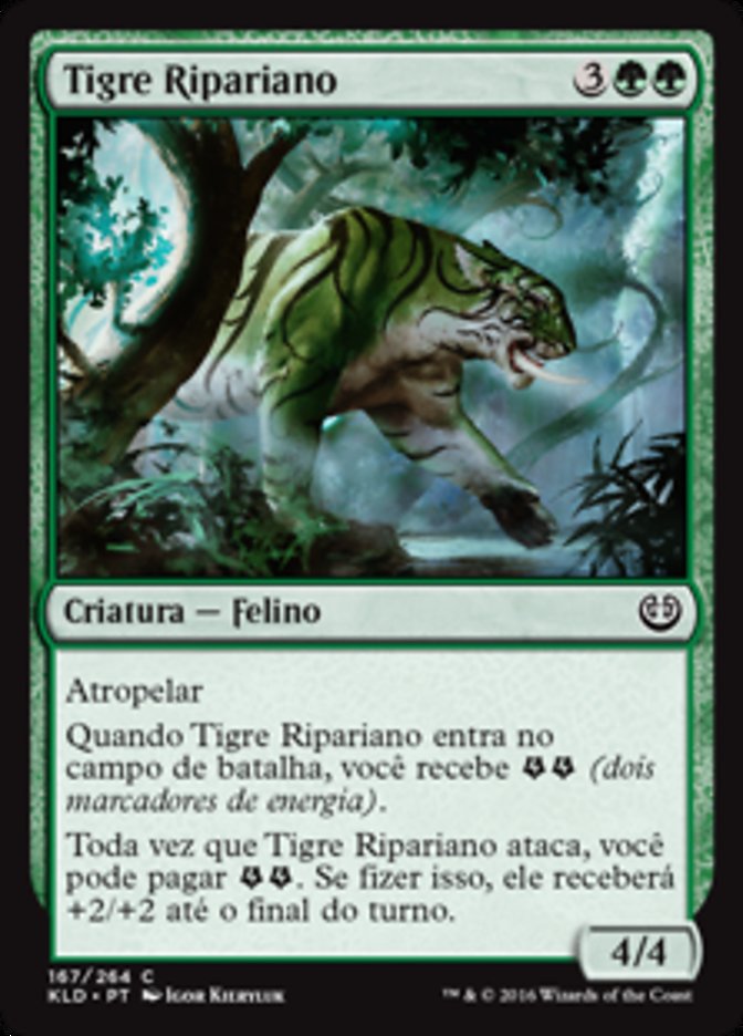 Tigre Ripariano / Riparian Tiger - Magic: The Gathering - MoxLand