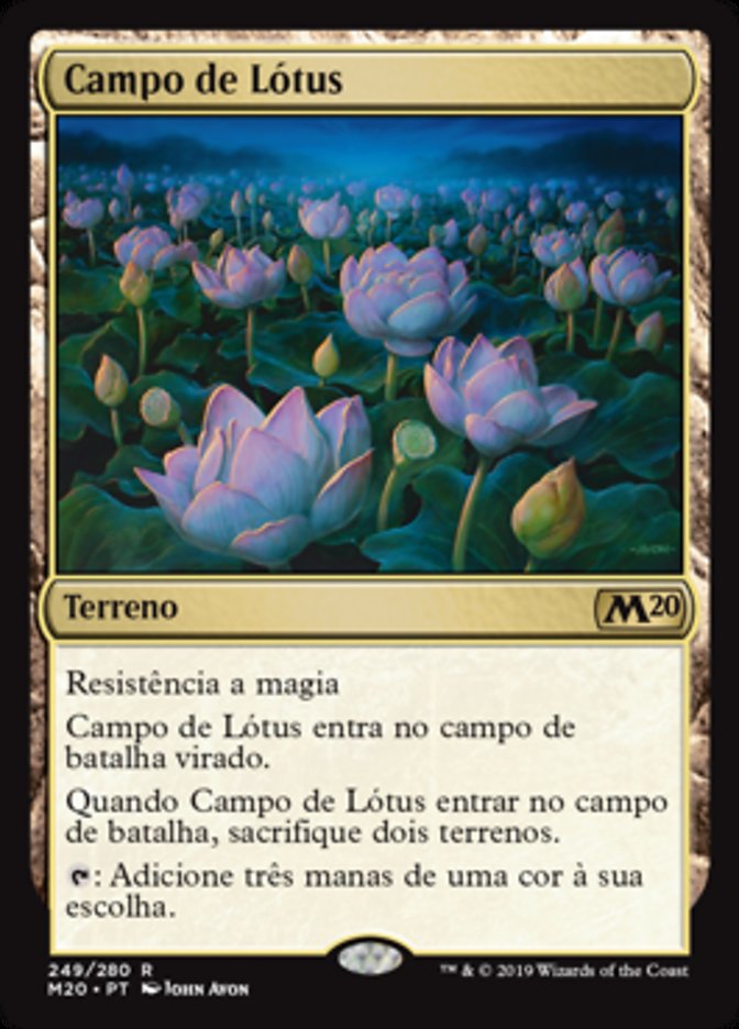 Campo de Lótus / Lotus Field - Magic: The Gathering - MoxLand