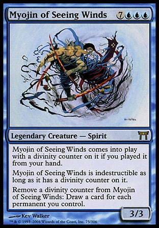 Myojin dos Ventos Observadores / Myojin of Seeing Winds - Magic: The Gathering - MoxLand