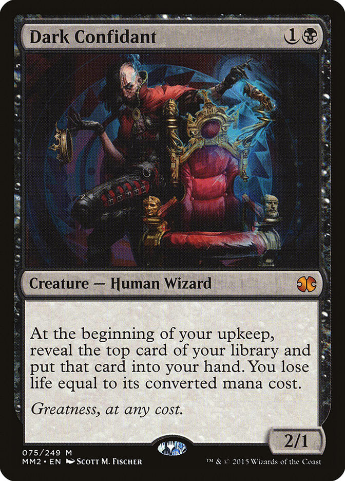 Confidente Sombrio / Dark Confidant - Magic: The Gathering - MoxLand