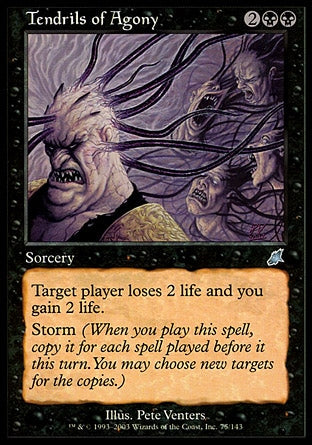 Gavinhas da Agonia / Tendrils of Agony - Magic: The Gathering - MoxLand