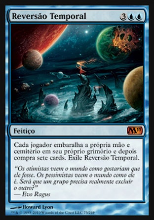 Reversão Temporal / Time Reversal - Magic: The Gathering - MoxLand