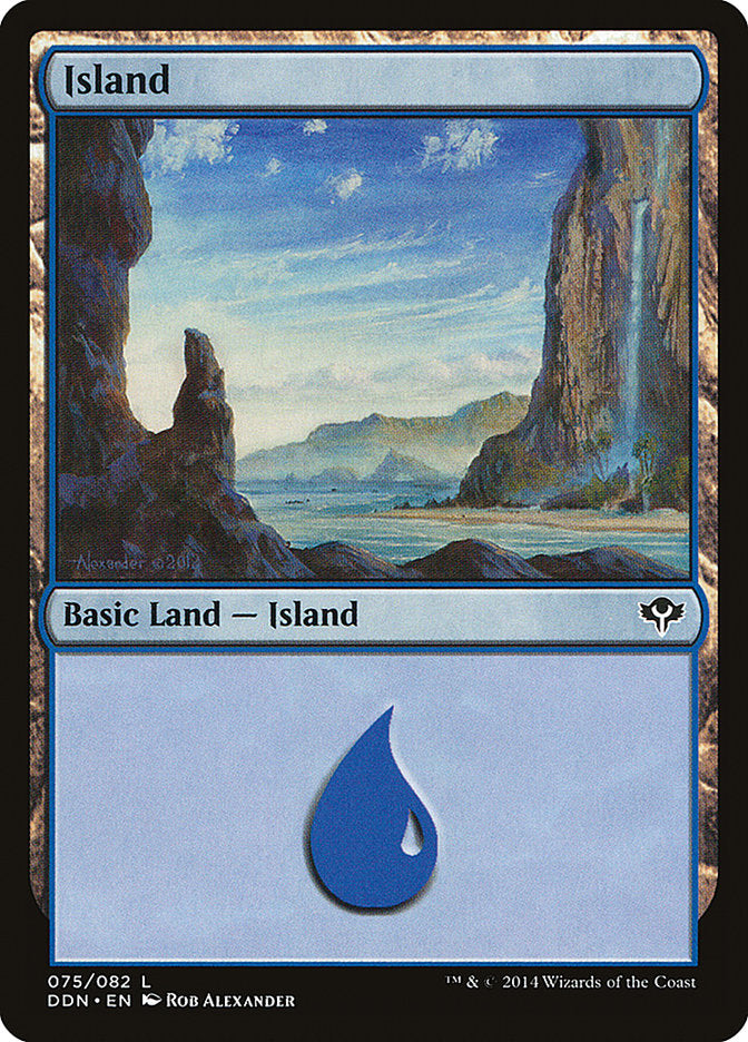 Ilha / Island - Magic: The Gathering - MoxLand