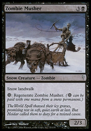 Zumbi de Trenó / Zombie Musher - Magic: The Gathering - MoxLand