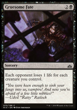 Destino Horripilante / Gruesome Fate - Magic: The Gathering - MoxLand