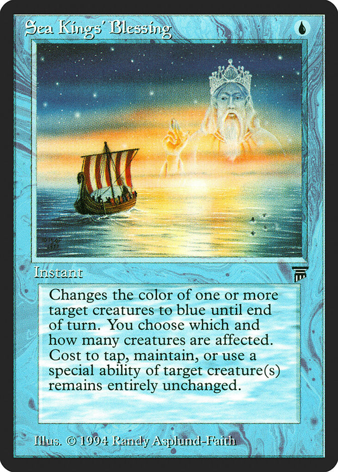 Sea Kings' Blessing / Sea Kings' Blessing - Magic: The Gathering - MoxLand