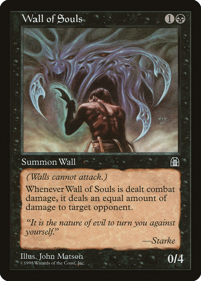 Barreira de Espíritos / Wall of Souls - Magic: The Gathering - MoxLand