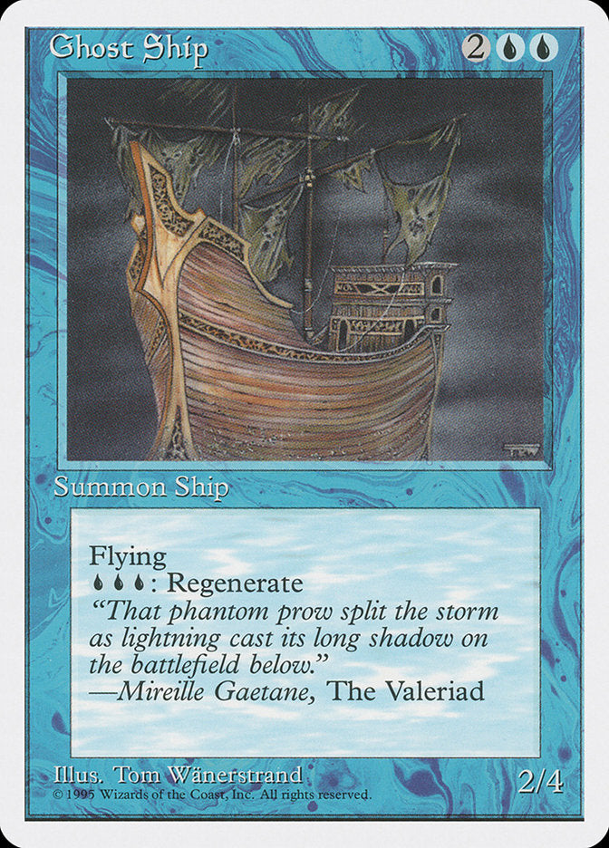 Navio Fantasma / Ghost Ship - Magic: The Gathering - MoxLand