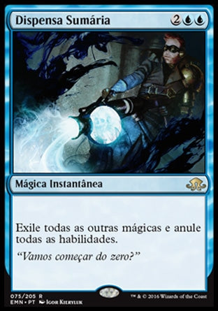 Dispensa Sumária / Summary Dismissal - Magic: The Gathering - MoxLand