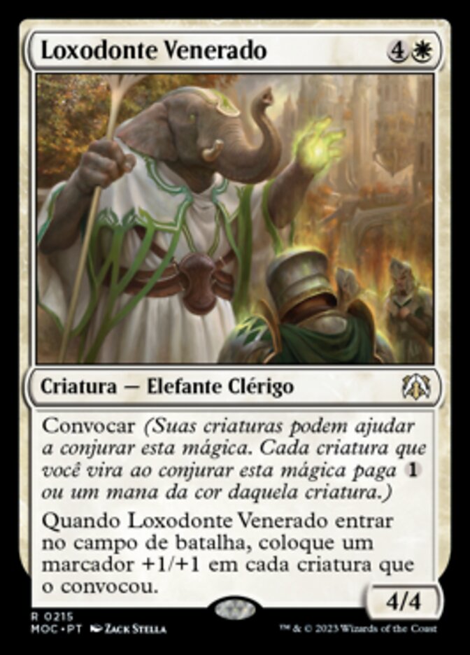 Loxodonte Venerado / Venerated Loxodon - Magic: The Gathering - MoxLand