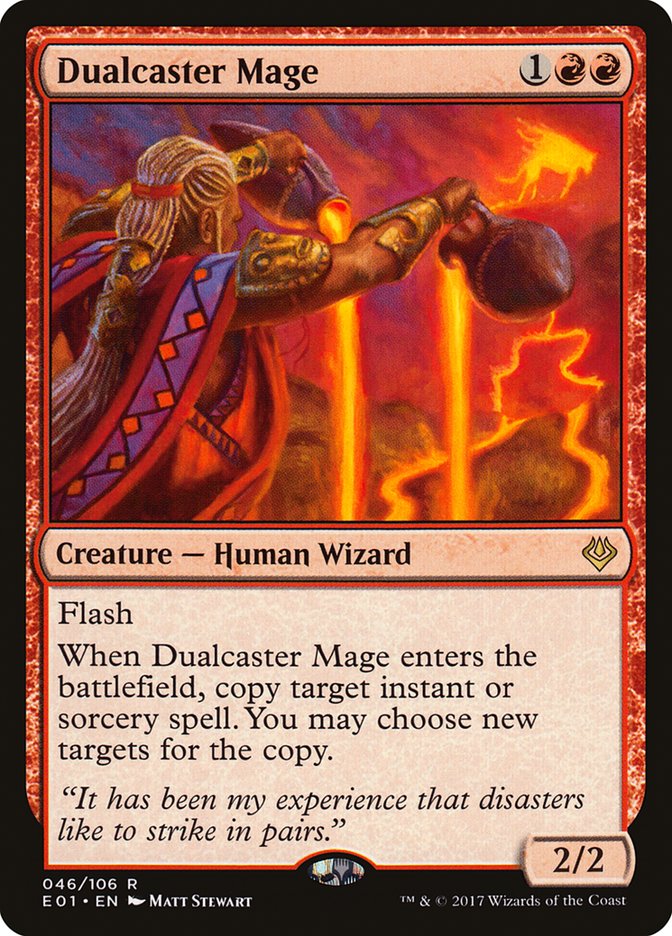 Mago da Conjuração Dupla / Dualcaster Mage - Magic: The Gathering - MoxLand