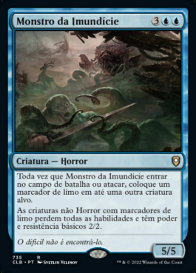 Monstro da Imundície / Sludge Monster - Magic: The Gathering - MoxLand