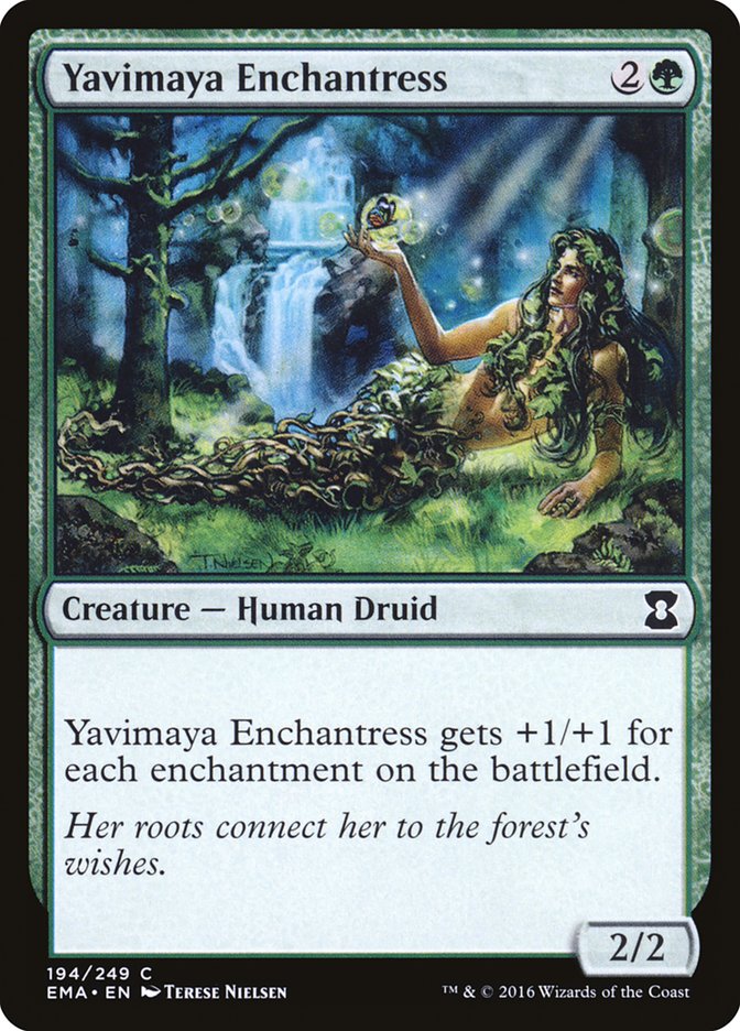 Encantadora de Yavimaya / Yavimaya Enchantress - Magic: The Gathering - MoxLand