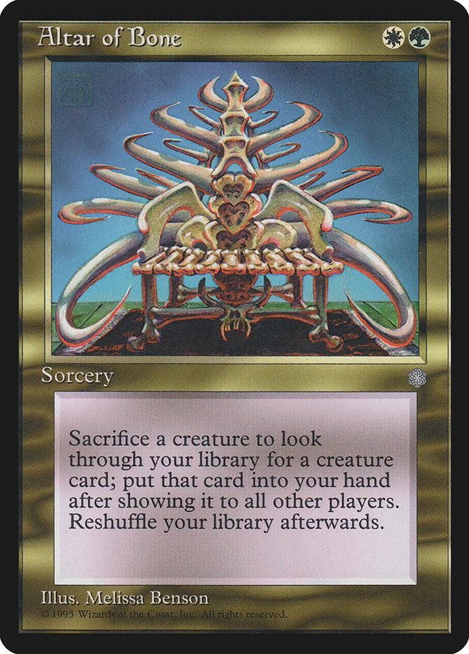 Altar de Ossos / Altar of Bone - Magic: The Gathering - MoxLand